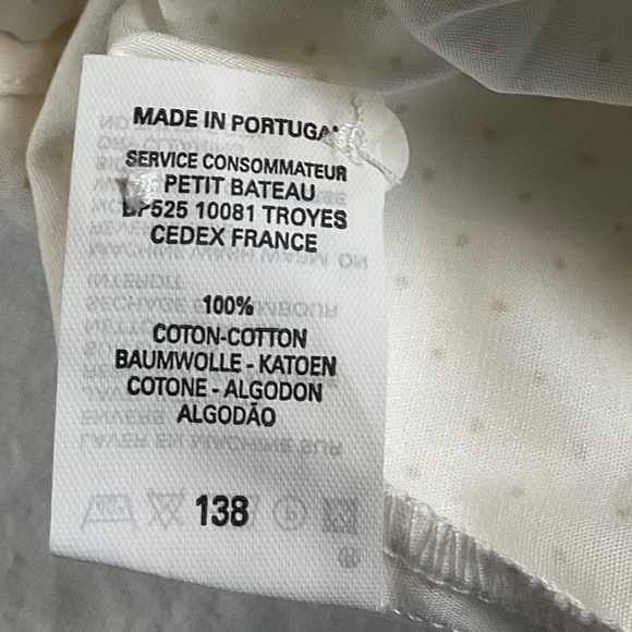 Petit Bateau Two Piece Matching Set with Cardigan and Pants 3M - Picture 11 of 12